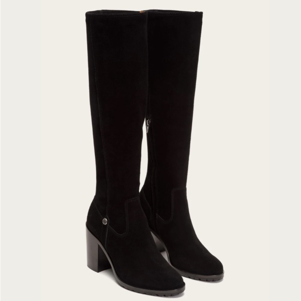 Frye Madison Tall Stretch Suede Boots
